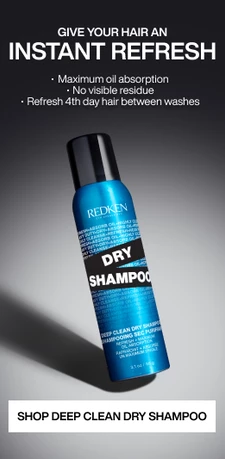 Redken Deep Clean Dry Shampoo gives your hair an instant refresh with no visible residue