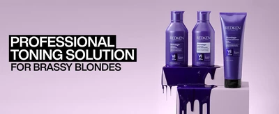 Redken Blondage Professional Toning Solutions for Brassy Blondes & pigmented purple hair products