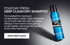 4 day fresh with deep clean dry shampoo