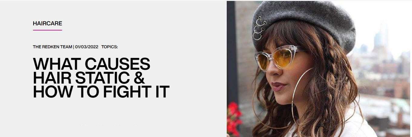 How to Get Rid of Hair Static Redken