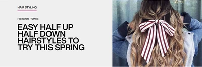 Redken Blog: Easy half up half down hairstyles to try this spring