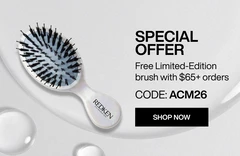 free limited edition brush with $65 order - code ACM26