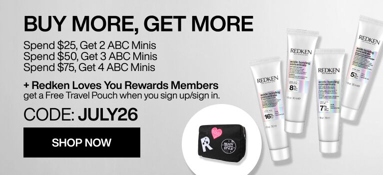 GET 4 FREE MINIS WITH $75+ WITH CODE: JULY26