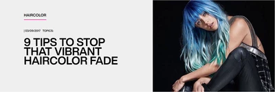 Redken Blog: Tips To Stop That Vibrant Haircolor Fade