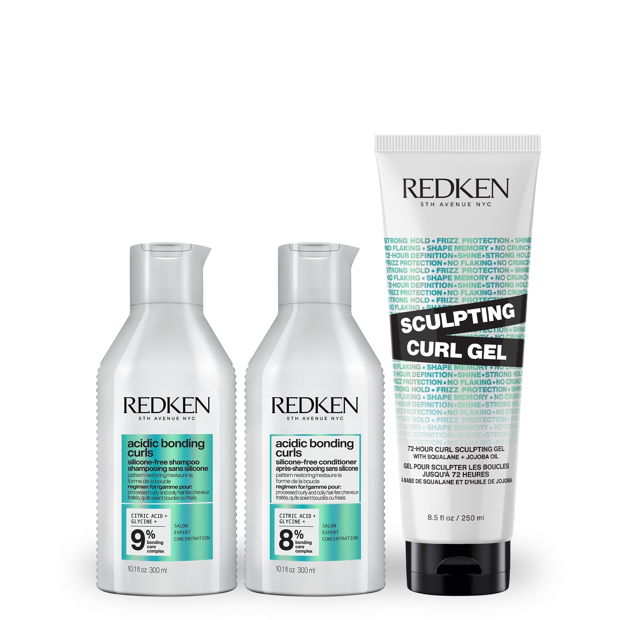 Redken - Define Your Curls With s Acidic Bonding Curls Trio 106$