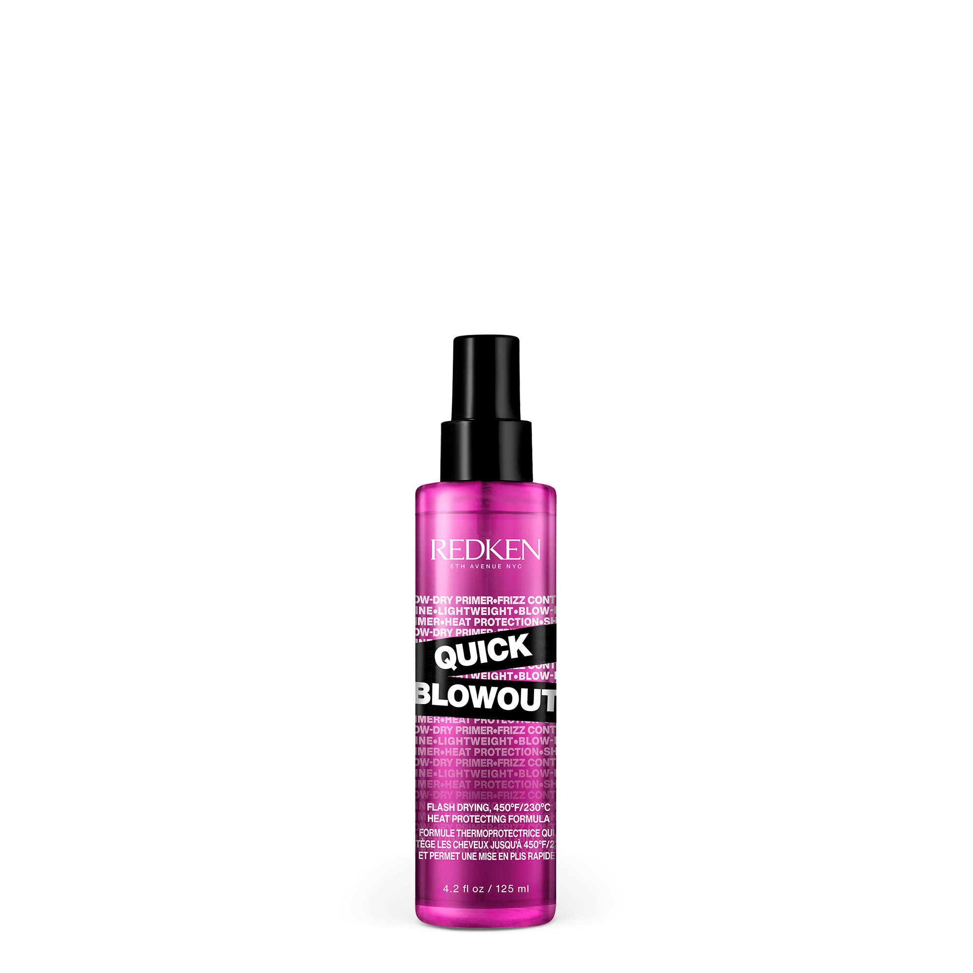 Redken Quick Blowout: Lightweight Blow Dry Primer Spray In White