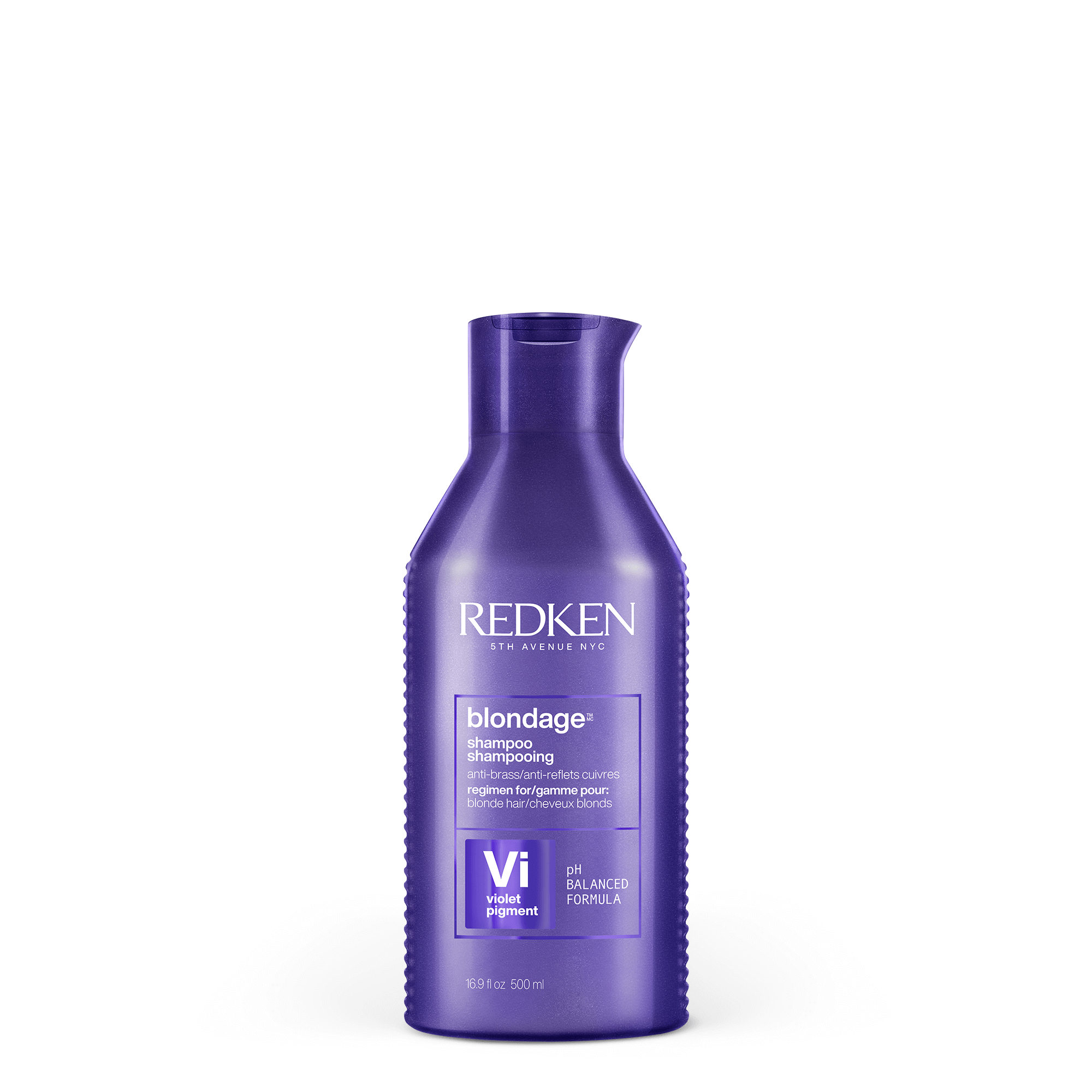 Redken Blondage Purple Toning Shampoo For Blonde Hair In White