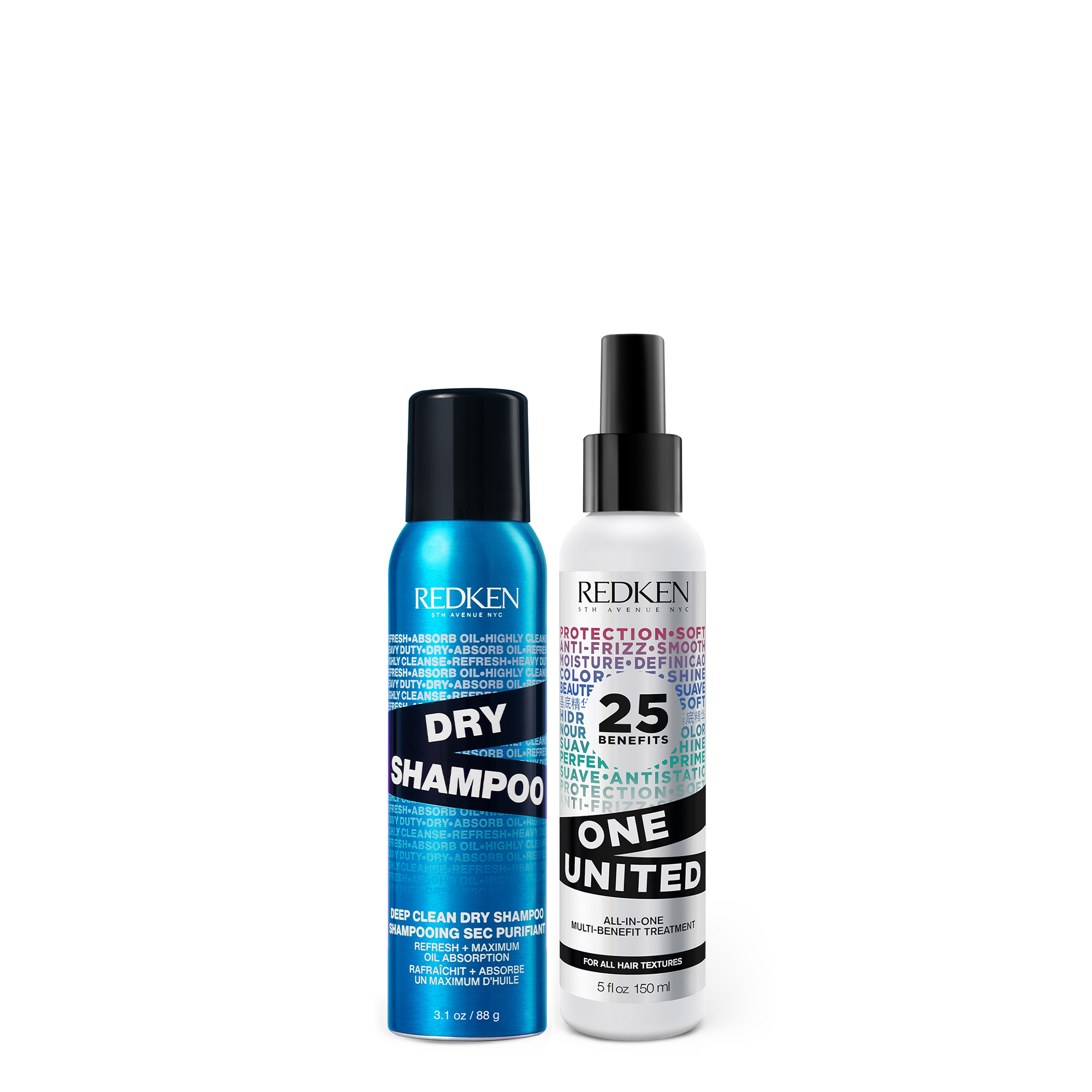 Redken - Deep Clean Dry Shampoo One United Hair Care Set 59$
