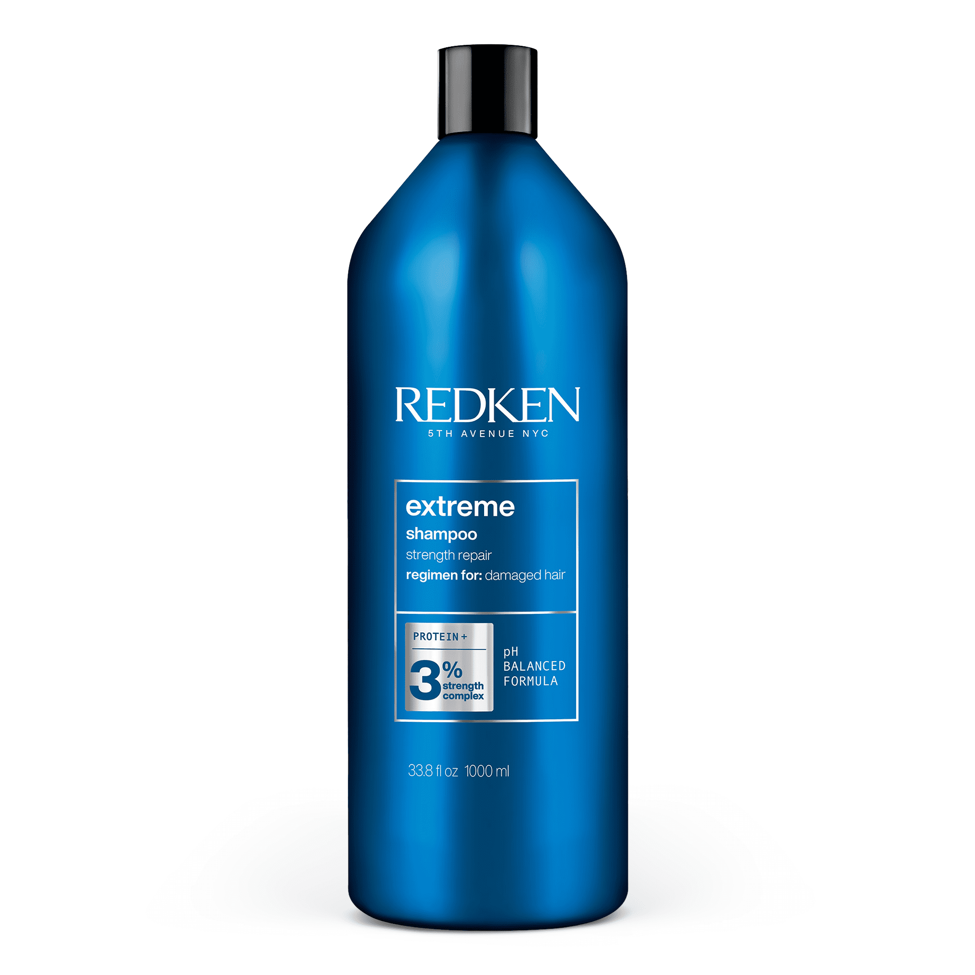 Redken Extreme Hair Strengthening Shampoo For Damaged Hair In Blue