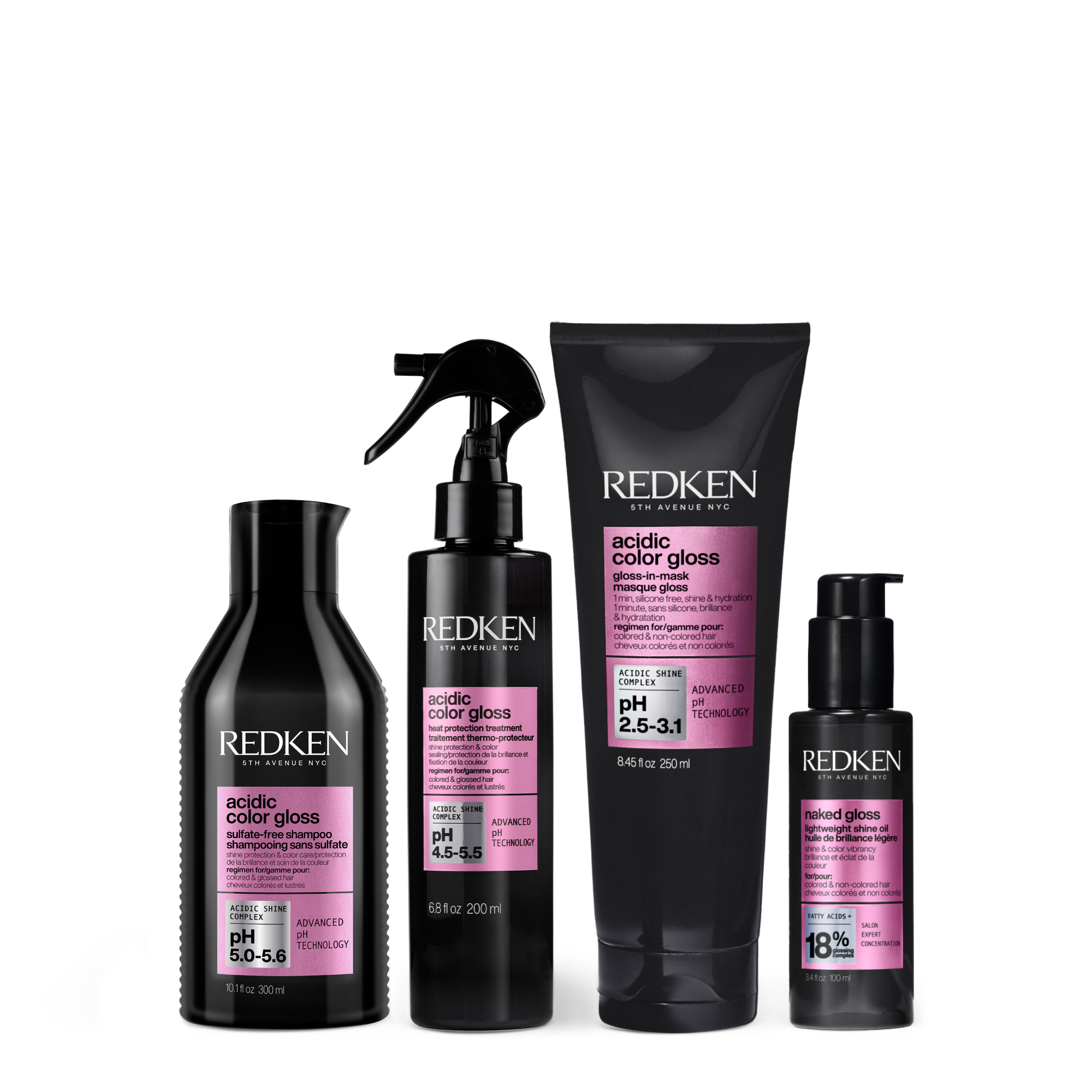 Redken - Acidic Color Gloss High Shine Set