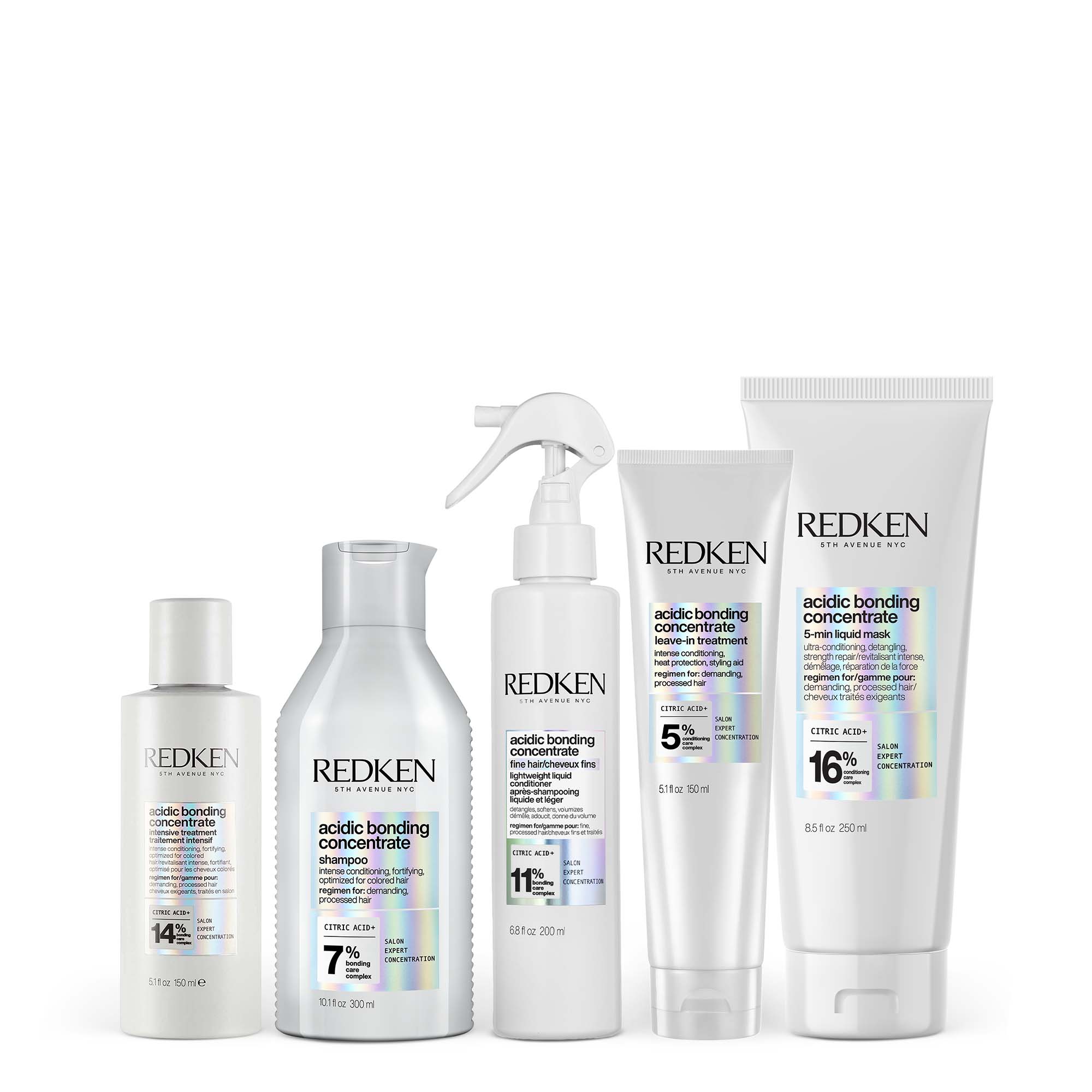Redken - Acidic Bonding Concentrate For Fine Hair Complete Set 175$