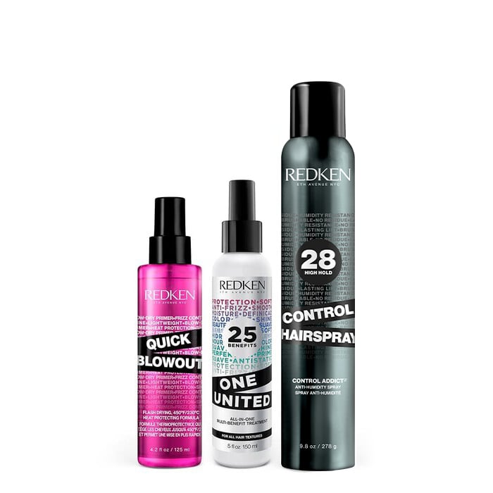 Redken - Styling Starter Trio Hairspray Primer Leave In 89$
