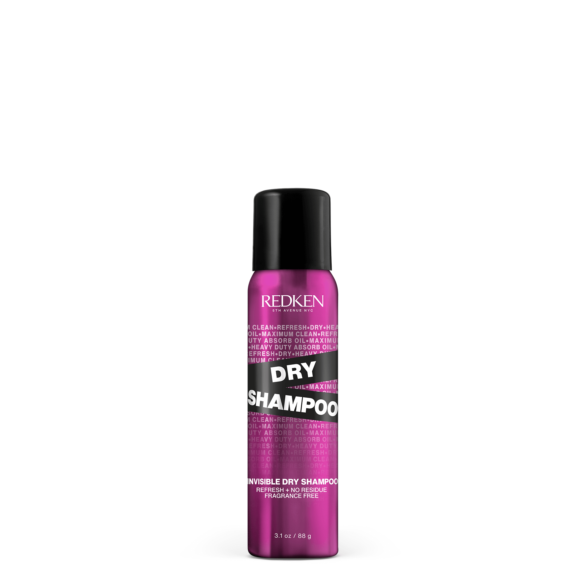 Redken Invisible Dry Shampoo For Dark Hair: No Residue! In White