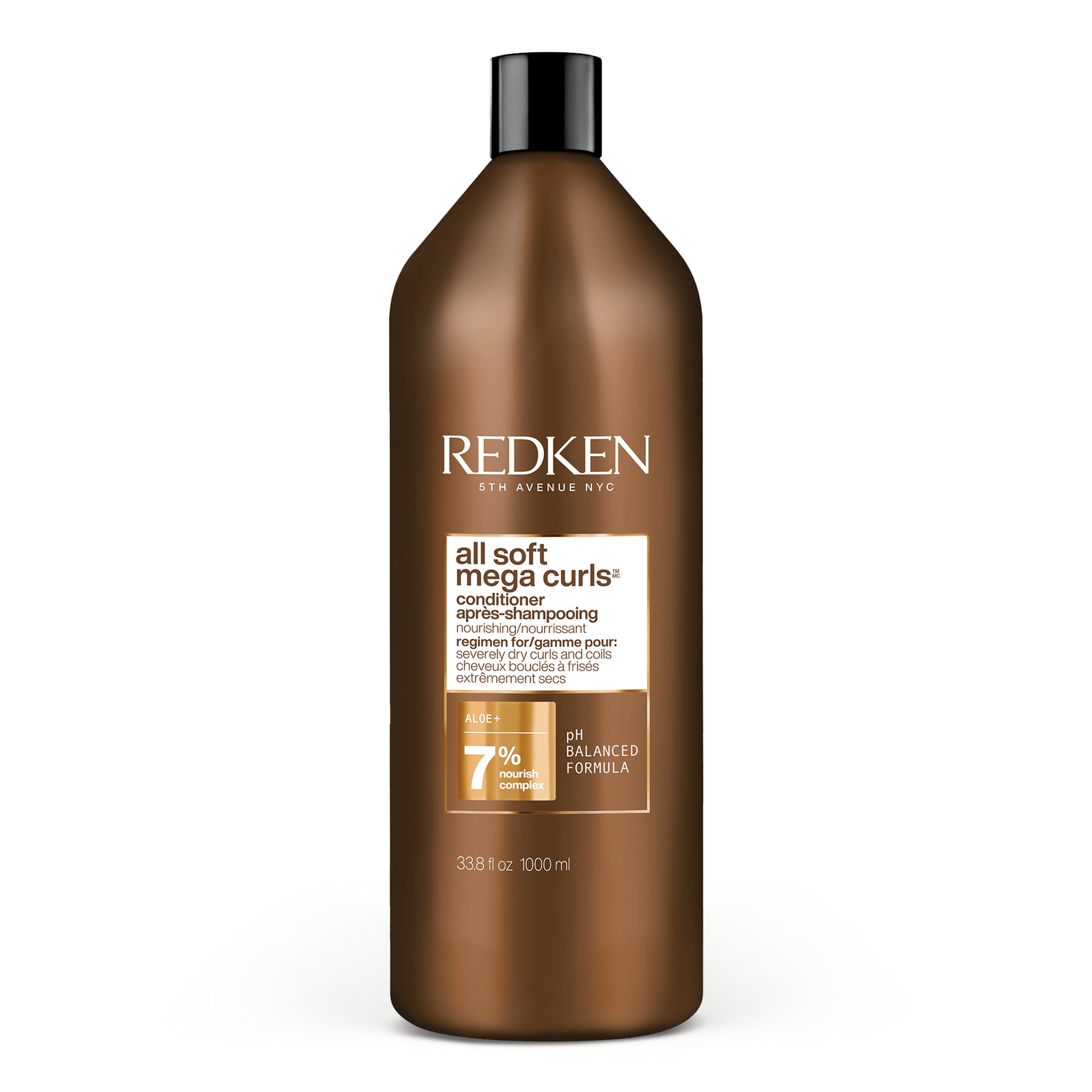 Redken All Soft Mega Curls Conditioner | Nourishing & Detangling In White