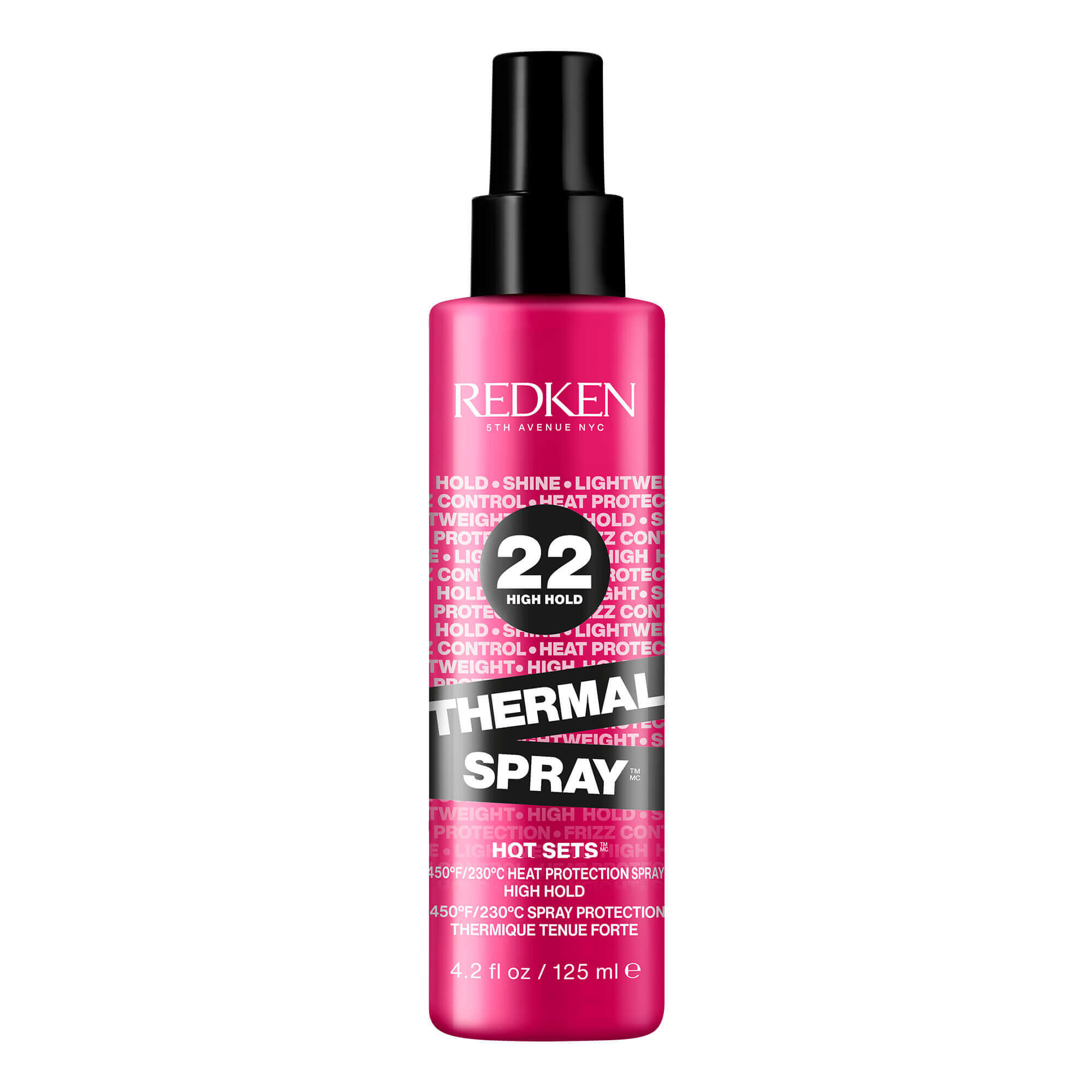 Redken High Hold Thermal Spray: Heat Protectant Hairspray In White