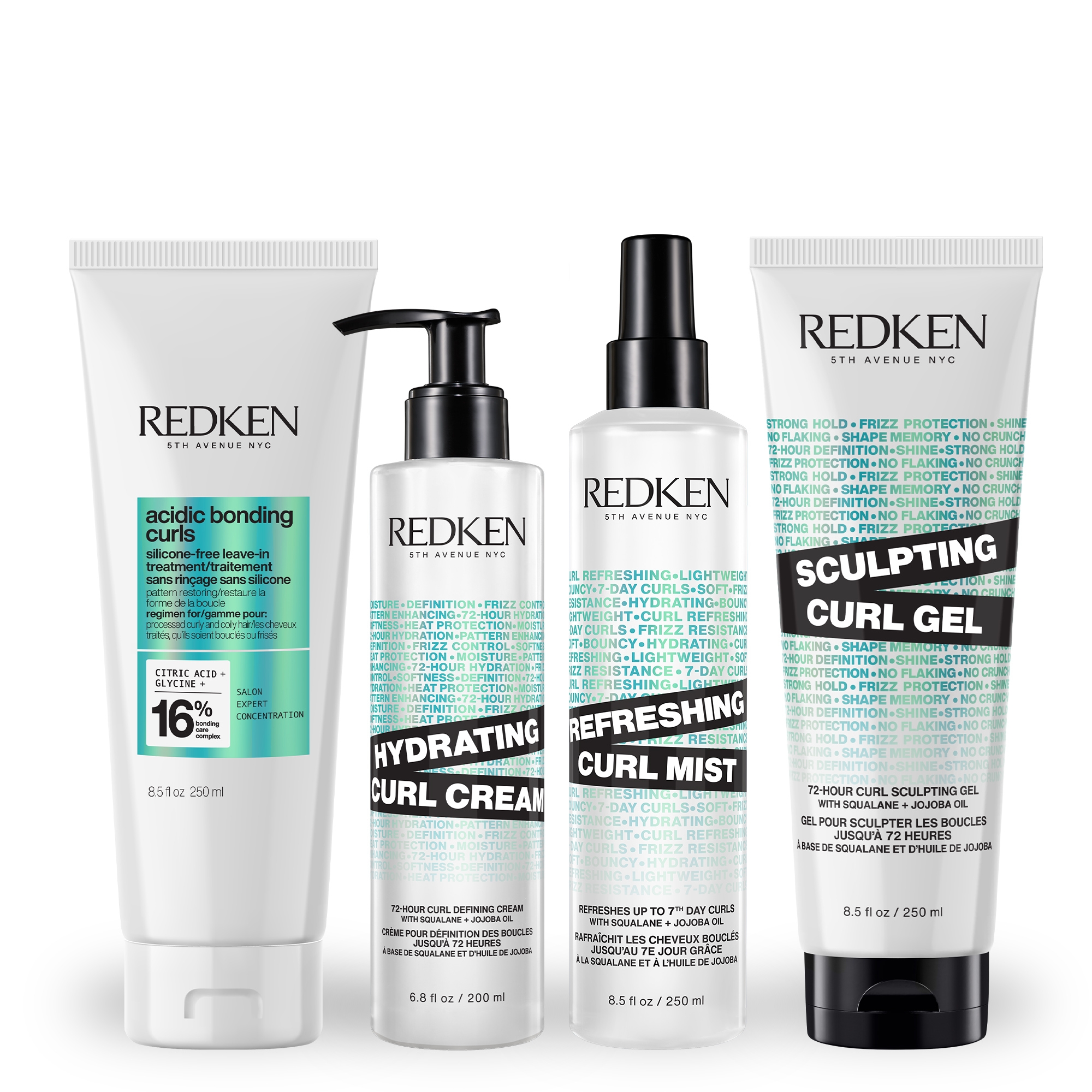 Redken - Acidic Bonding Curl Protection Control Set 146$