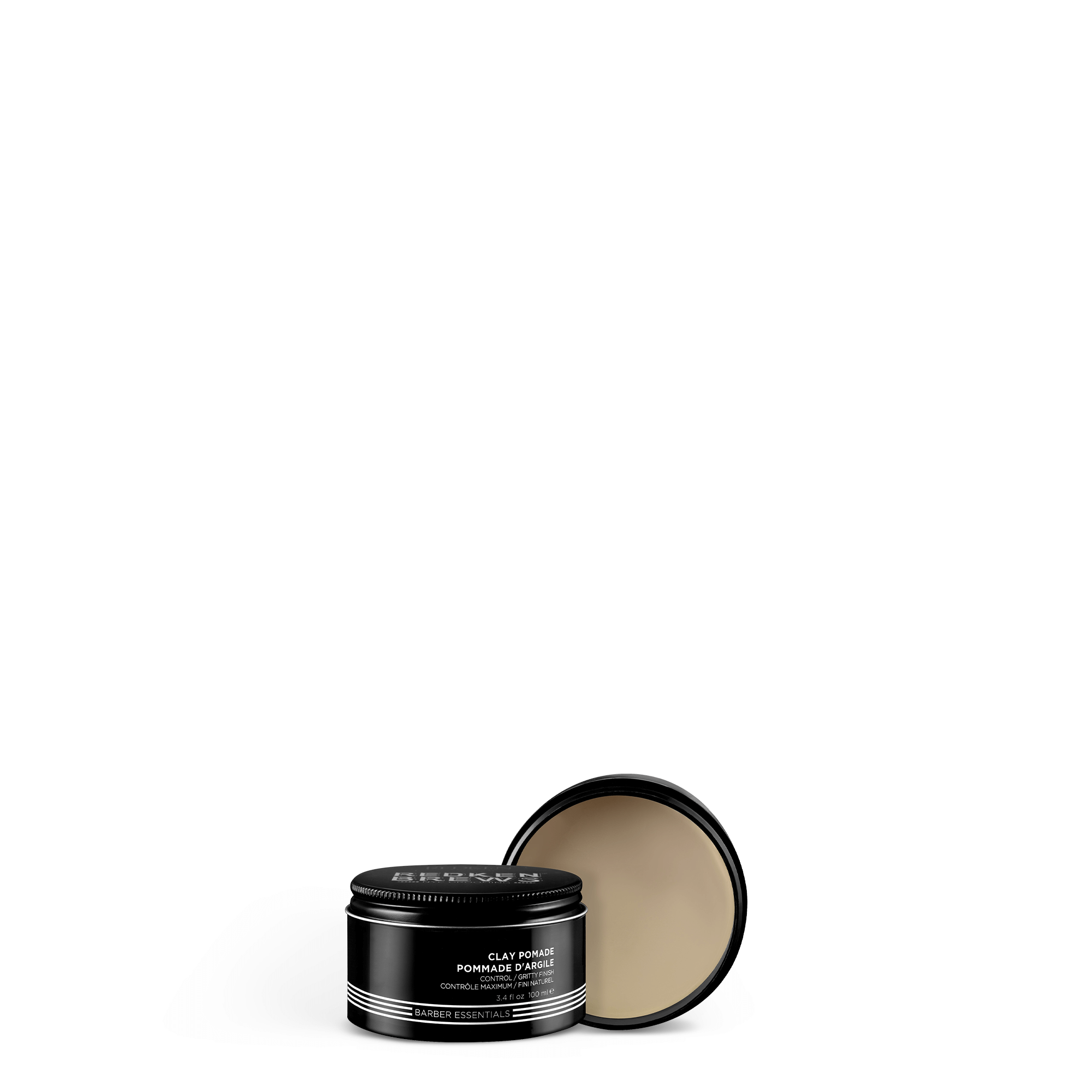 Redken Brews Clay Pomade: Max Hold Clay Pomade In White