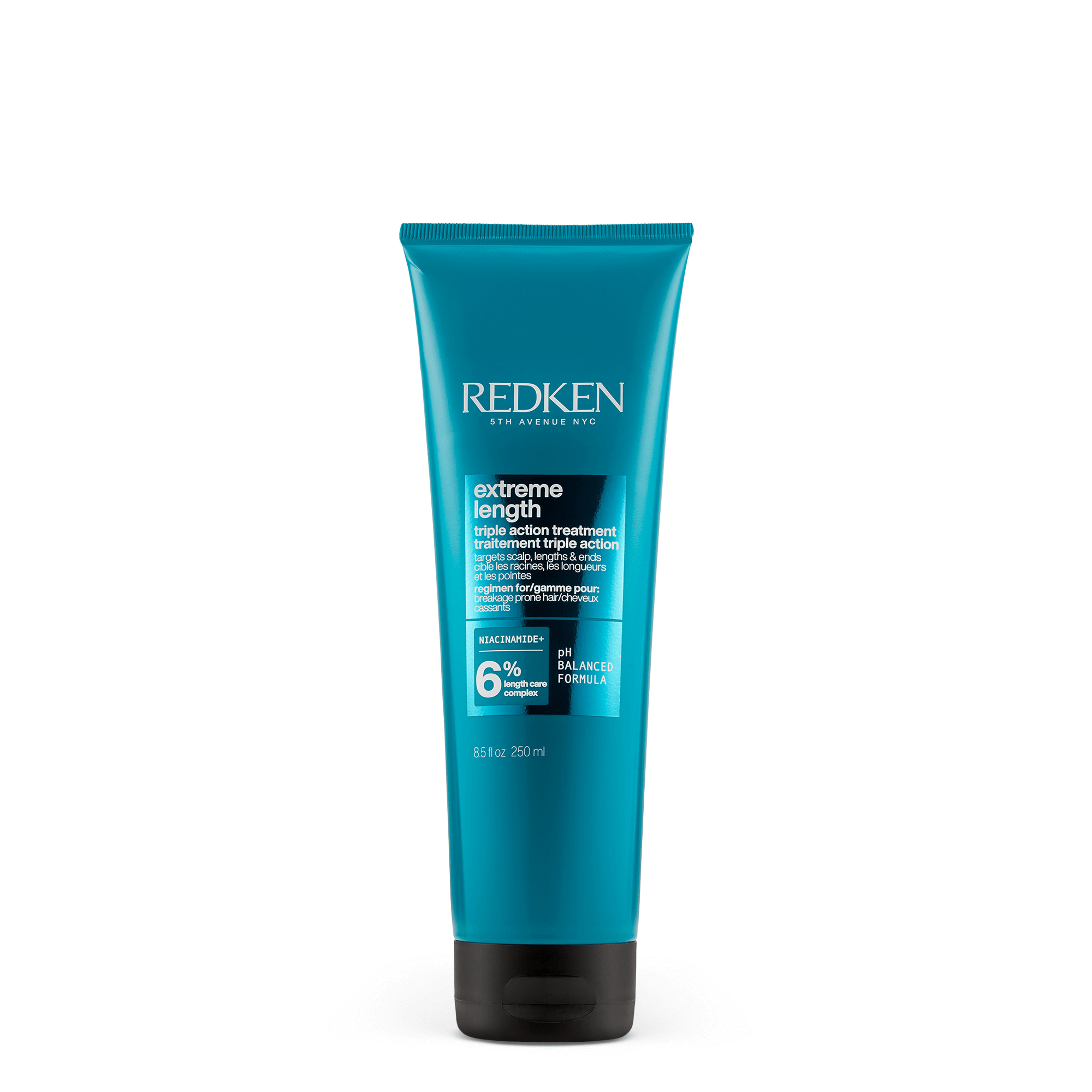 Redken Extreme Length Triple Action Mask For Stronger Hair In White