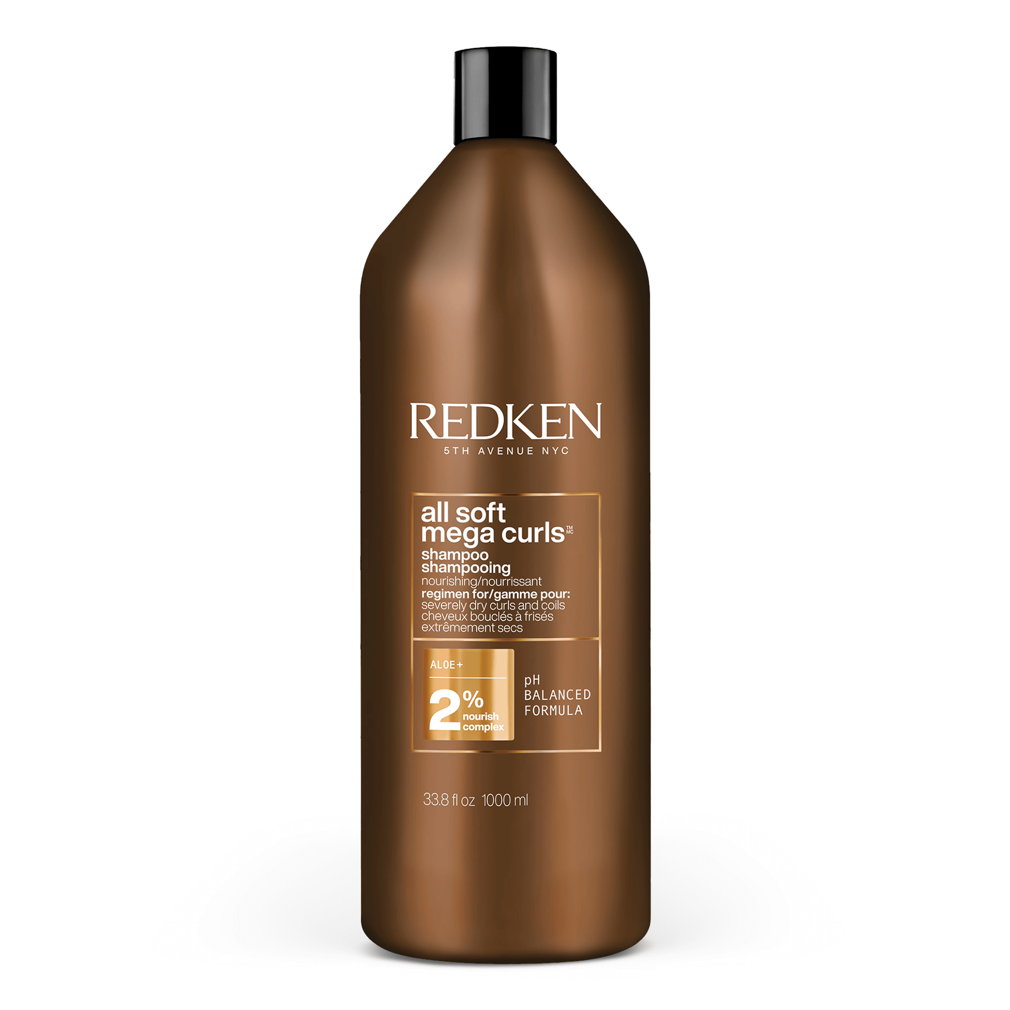 Redken All Soft Mega Curls Shampoo For Curly Hair In White