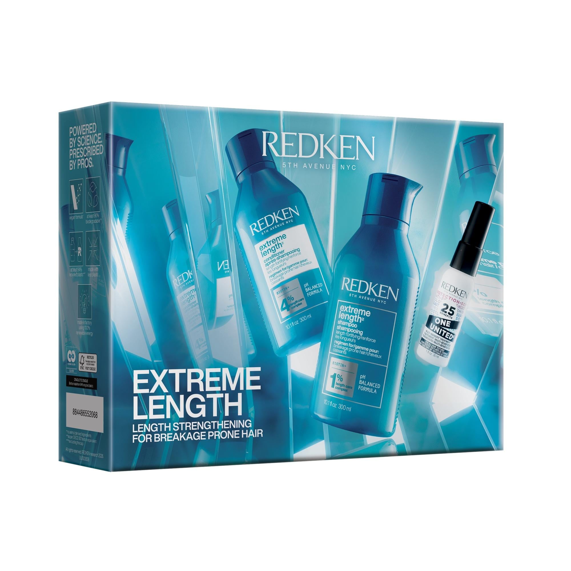 Redken Extreme Length Holiday Gift Set For Longer, Stronger Hair
