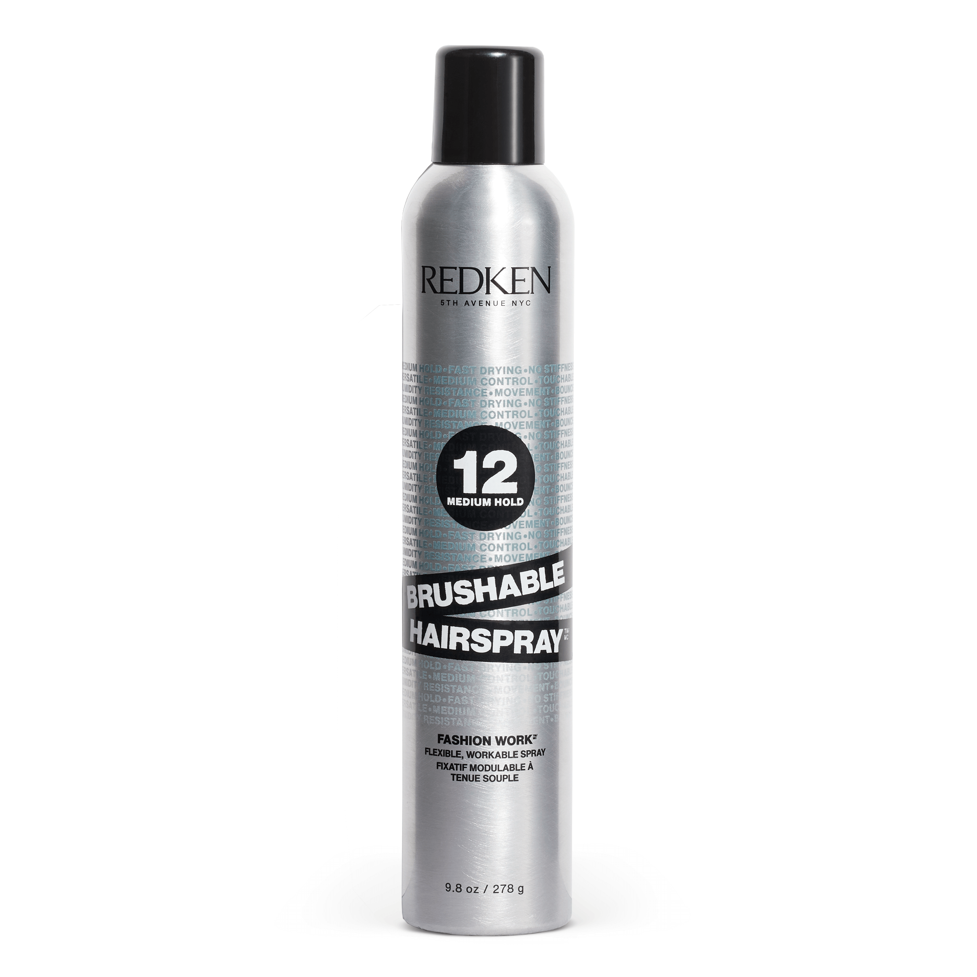 Redken Brushable Hairspray For Flexible, Versatile Hold In White