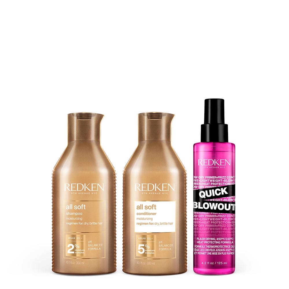 Redken - All Soft Styled Set Haircare Styling Bundle 87$