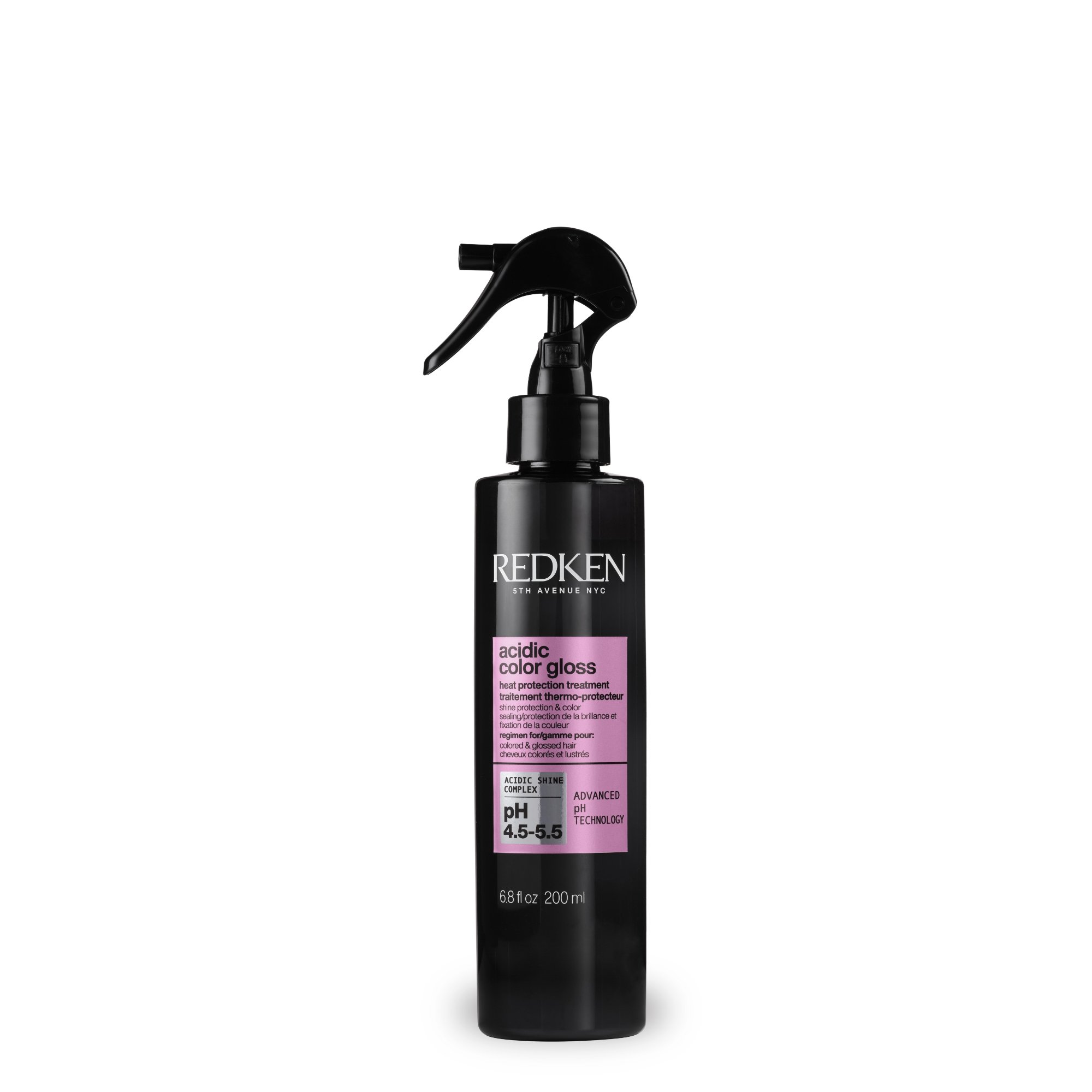 Redken Acidic Color Gloss Heat Protection Leave-in Treatment For Added Shine In White