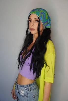 Half Up Half Down Head Scarf
