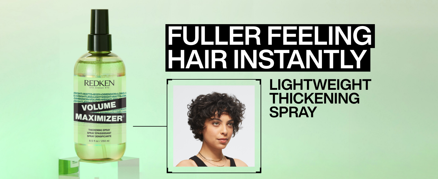 Discover Redken Volume Maximizer Thickening Spray