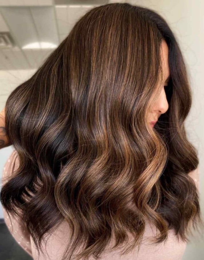 Redken haircuts rich brunette