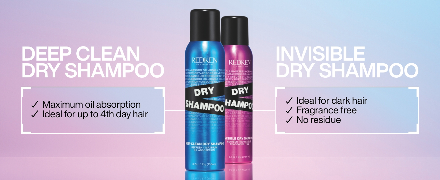 Discover Redken Deep Clean Dry Shampoo Invisible Dry Shampoo Comparison