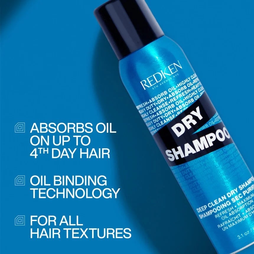 Redken Hair Styling Deep Clean Dry Shampoo Benefits