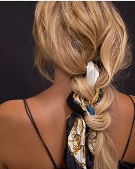 Bohemian Braided Ponytail