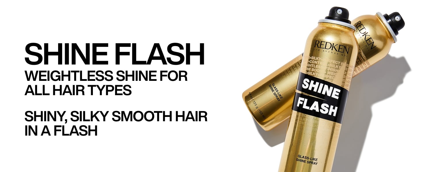 Discover Redken Shine Flash Glass-like Shine Spray