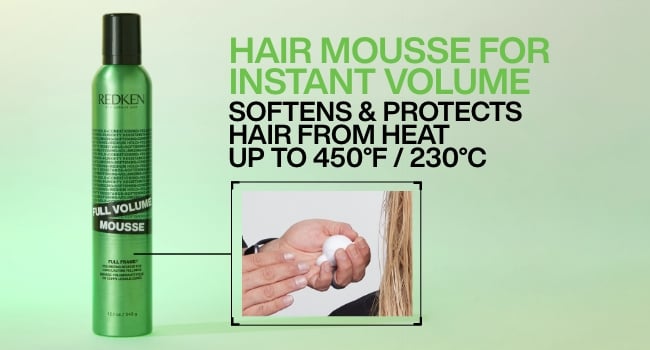 Discover Redken Full Volume Mousse For Instant Volume