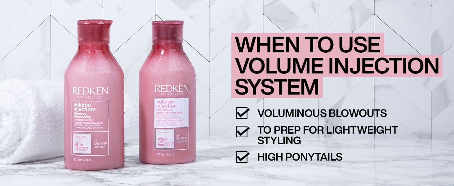 Discover Redken Volume Injection Shampoo