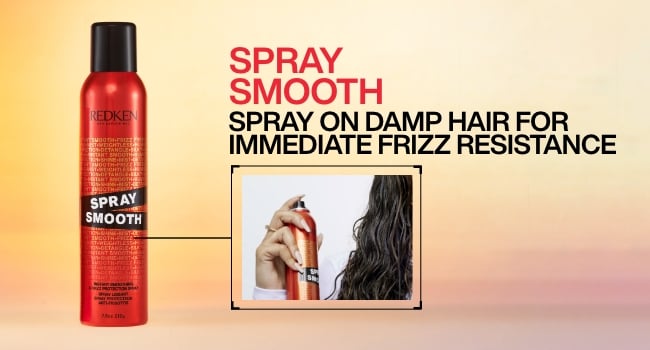 Discover Redken Spray Smooth Lightweight Heat Activated Mist For Frizz Protection