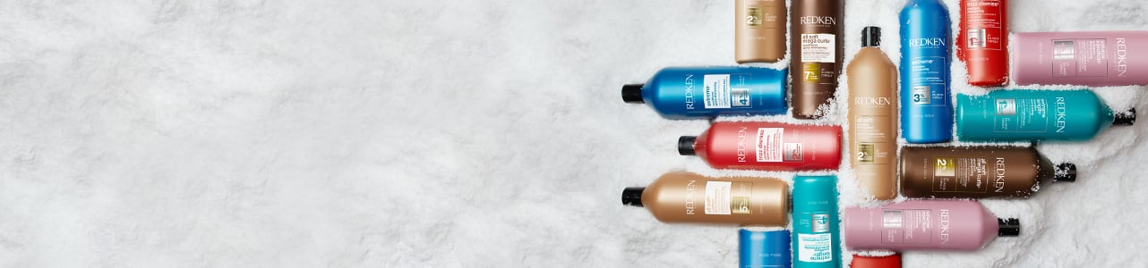 Redken Liter Size Shampoo & Conditioner Banner