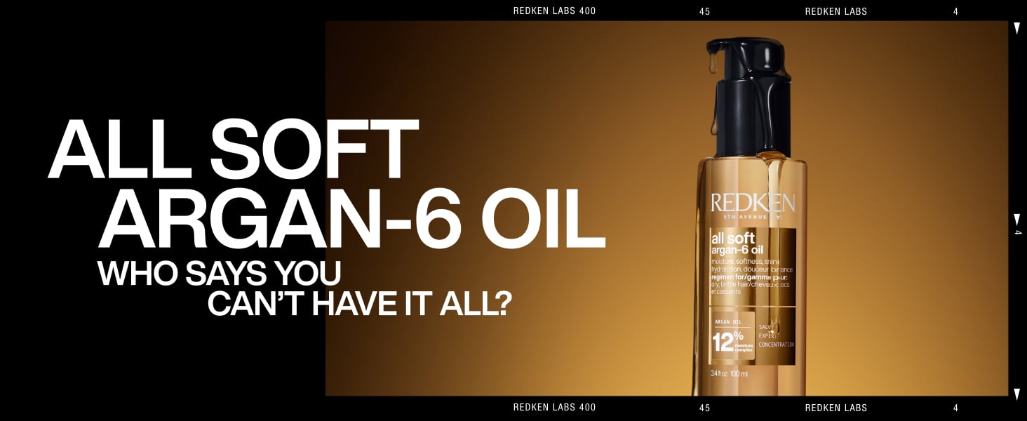 Redken All Soft for 7x smoother hair