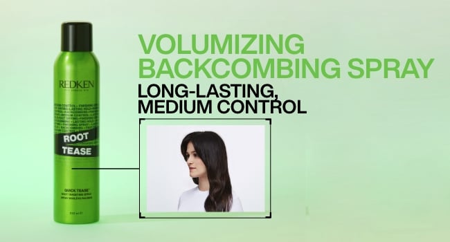 Discover Redken Root Tease Backcombing Spray Long Lasting Medium Control