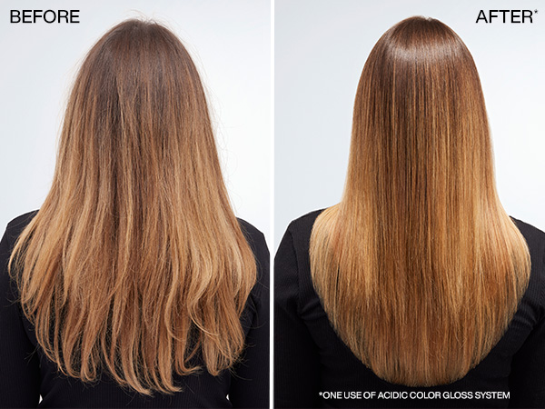 Hair gloss outlet treatment at home