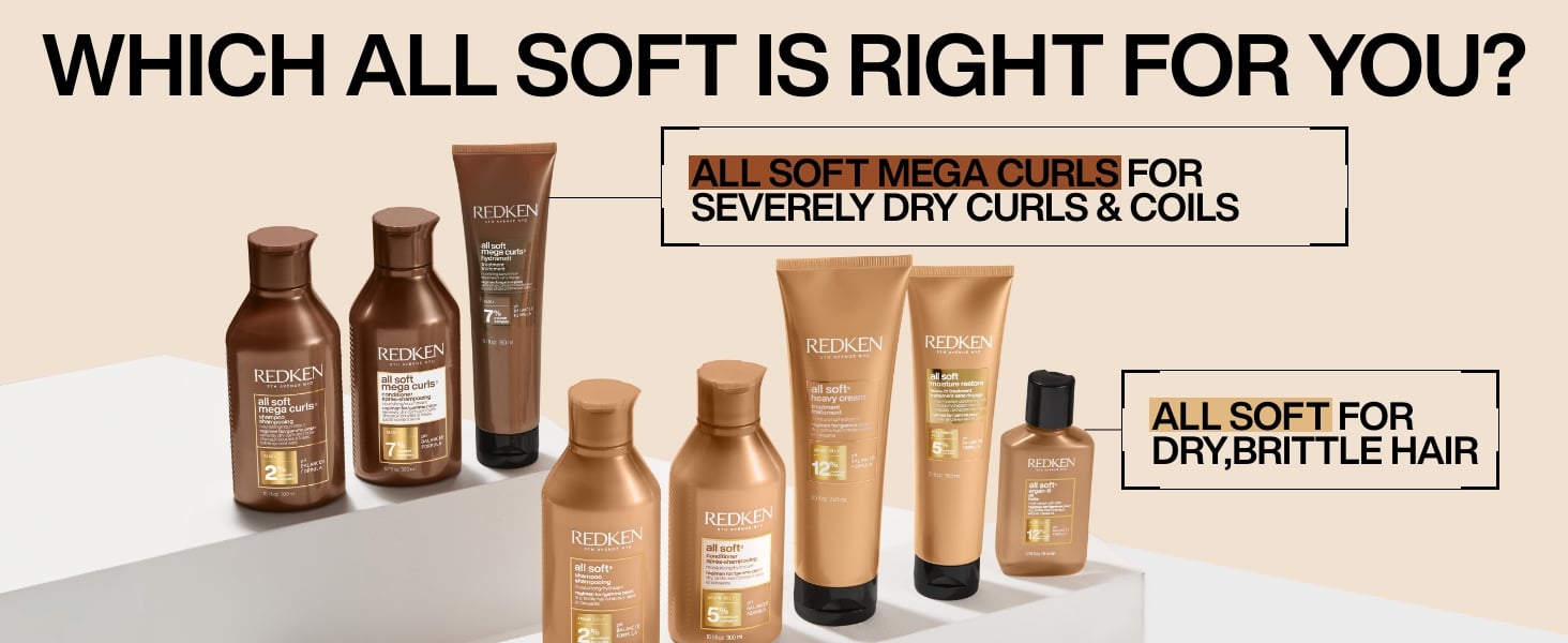 Discover Redken All Soft Mega Curls Conditioner