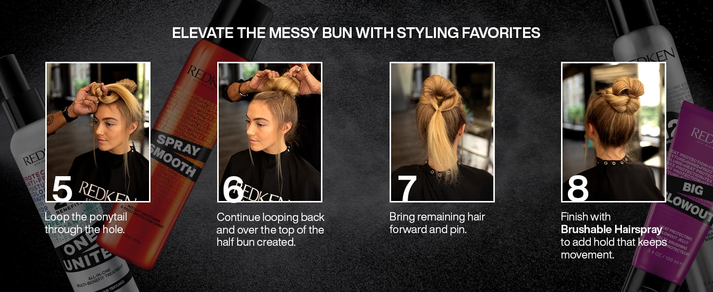 How to get the perfect messy bun