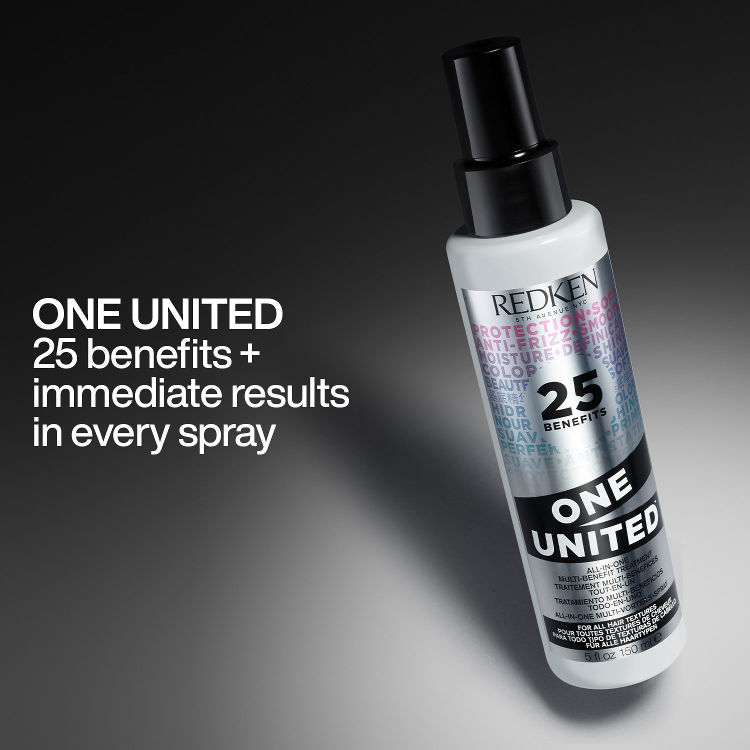 Redken One United Leave-In Conditioner with 25 Benefits in One Bottle
