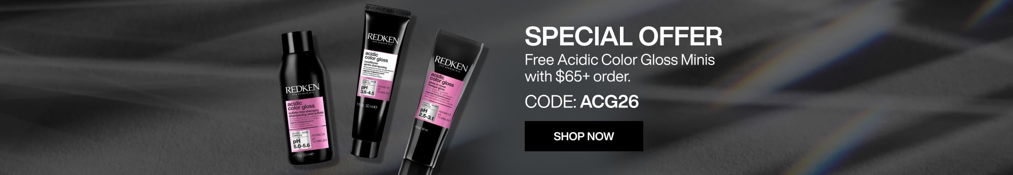 Choice of Free Styling Duo with $50+ purchase. CODE: CONTROL26 or CURL26