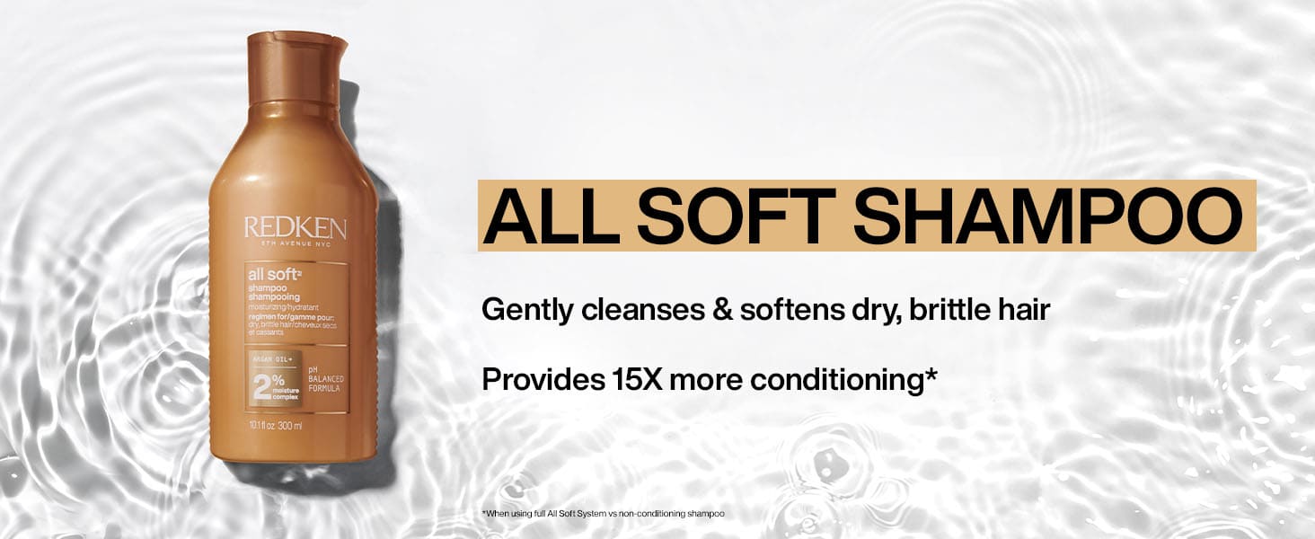 Discover Redken All Soft Shampoo