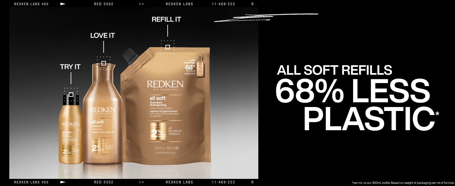 Discover Redken All Soft Shampoo