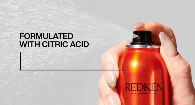 Discover Redken Spray Smooth Formulated with Citric Acid
