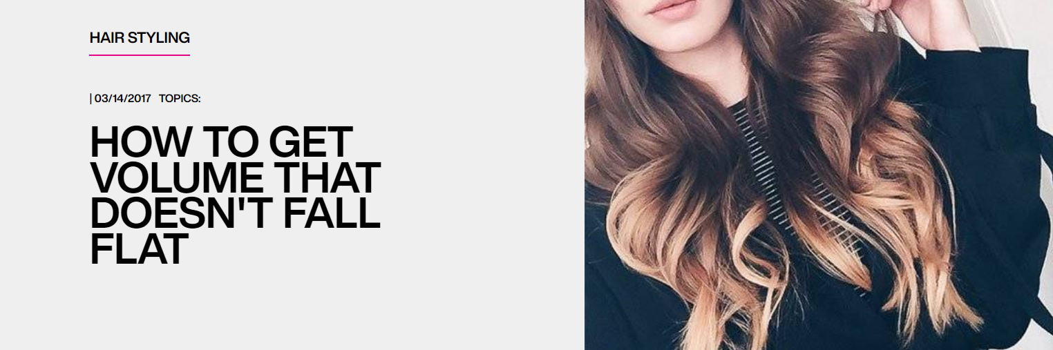 How To Add Volume To Your Hair Roots Fuller Hair Tips Redken