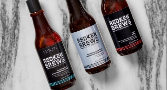 Discover Redken Brews Mint Shampoo Collection